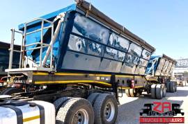 Afrit, 45 CUBE SIDE TIPPER [#52541], Side Tipper Link Trailer, Used, 2013