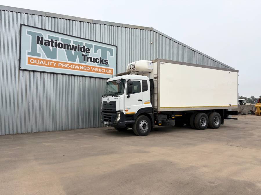 Nissan, CDE330 Quester, 6x2 Drive, Refrigerated Truck, Used, 2017