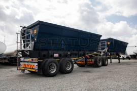 Afrit, 45M³ Interlink Side Tipper Trailer, Side Tipper Link Trailer, Used