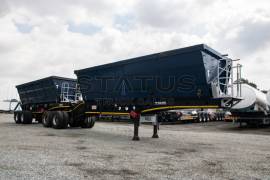 Afrit, 45M³ Interlink Side Tipper Trailer, Side Tipper Link Trailer, Used