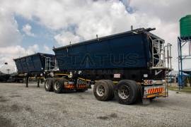 Afrit, 45M³ Interlink Side Tipper Trailer, Side Tipper Link Trailer, Used