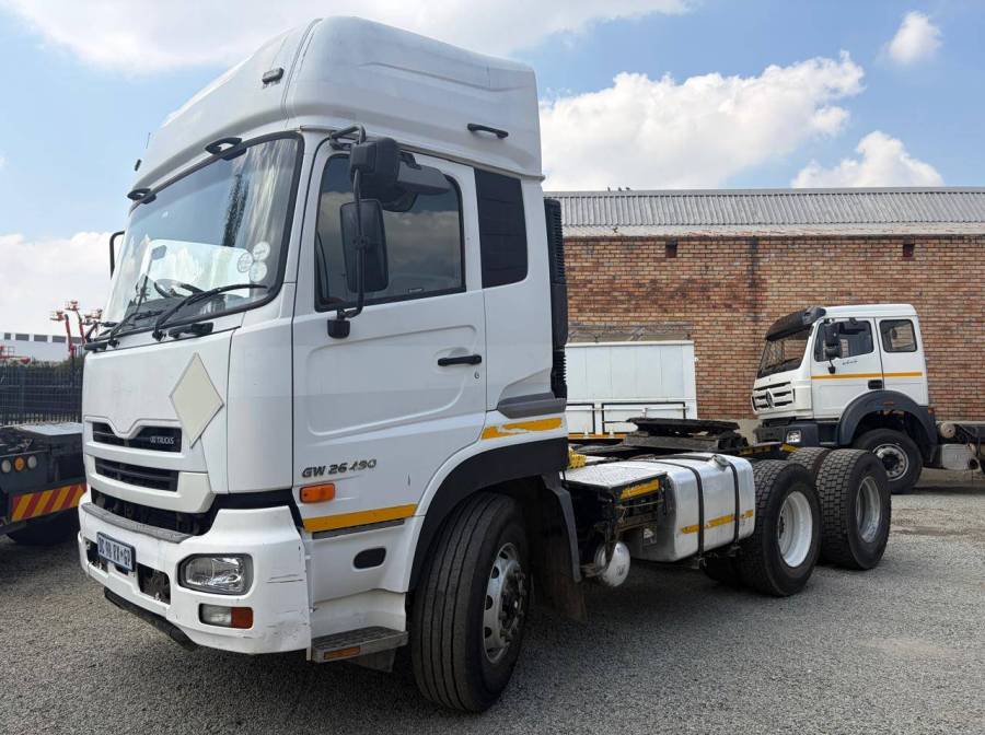 Nissan, Quon GW26-490, 6x4 Drive, Truck Tractor, Used, 2014