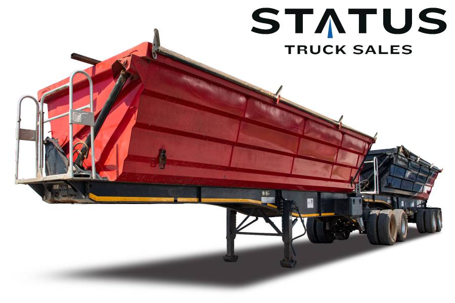 SA Truck Bodies, 45M³ Interlink Side Tipper Trailer, Side Tipper Link Trailer, Used, 2021
