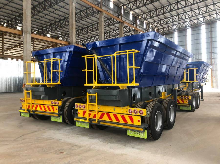Prime, Side Tipper Link Trailer, New, 2024