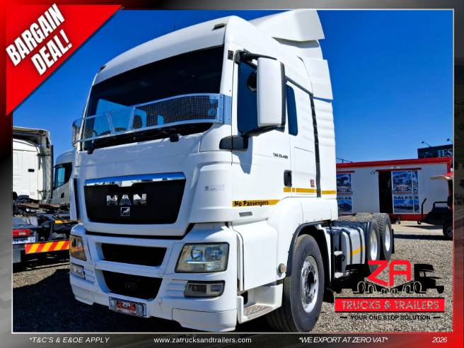 MAN, TGS 26.480 EFFICIENTLINE, 6x4 Drive, Truck Tractor, Used, 2020