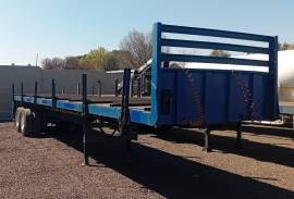 Henred, FUEHAUF TRAILER TANDEM , Flat Deck Trailer, Used, 1988