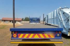 Hino, SUPER F 500 FLATDECK, Double Diff, Flat Deck Truck, Used, 2006