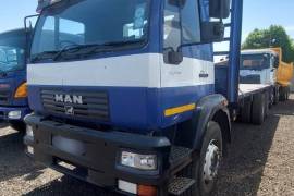 MAN, M2000 FLATDECK, Single Axle, Flat Deck Truck, Used, 2006