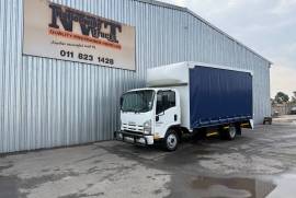 Isuzu, NPR400, 4 Ton, Tautliner Truck, Used, 2015