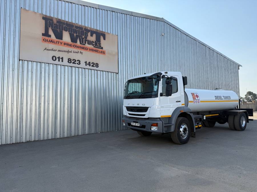 Fuso, FJ16-230, 4x2 Drive, Diesel Tanker Truck, Used, 2018