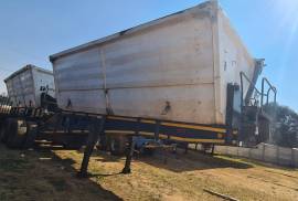 Top Trailer, Side Tipper Link Trailer, Used