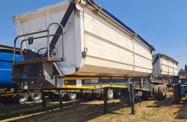 Top Trailer, Side Tipper Link Trailer, Used