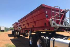 Afrit, Side Tipper Link Trailer, Used, 2018