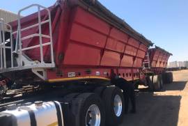 Afrit, Side Tipper Link Trailer, Used, 2018