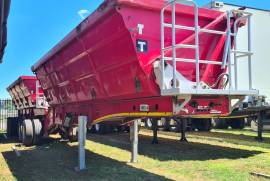 Afrit, Side Tipper Link Trailer, Used, 2018