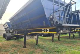 Afrit, Side Tipper Link Trailer, Used, 2018