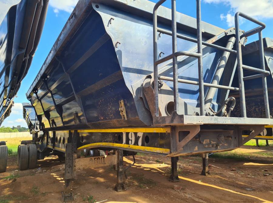 Afrit, Side Tipper Link Trailer, Used, 2018