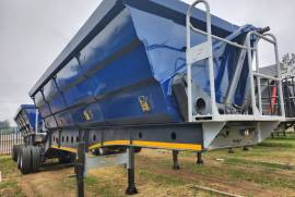 Afrit, Side Tipper Link Trailer, Used, 2018