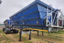 Afrit, Side Tipper Link Trailer, Used, 2018