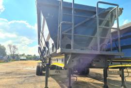 Afrit, Side Tipper Link Trailer, Used, 2018