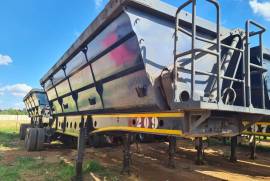 Afrit, Side Tipper Link Trailer, Used, 2018