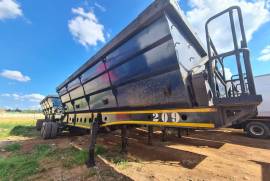 Afrit, Side Tipper Link Trailer, Used, 2018