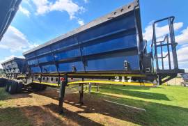 Afrit, Side Tipper Link Trailer, Used, 2018