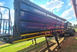 Afrit, Side Tipper Link Trailer, Used, 2018
