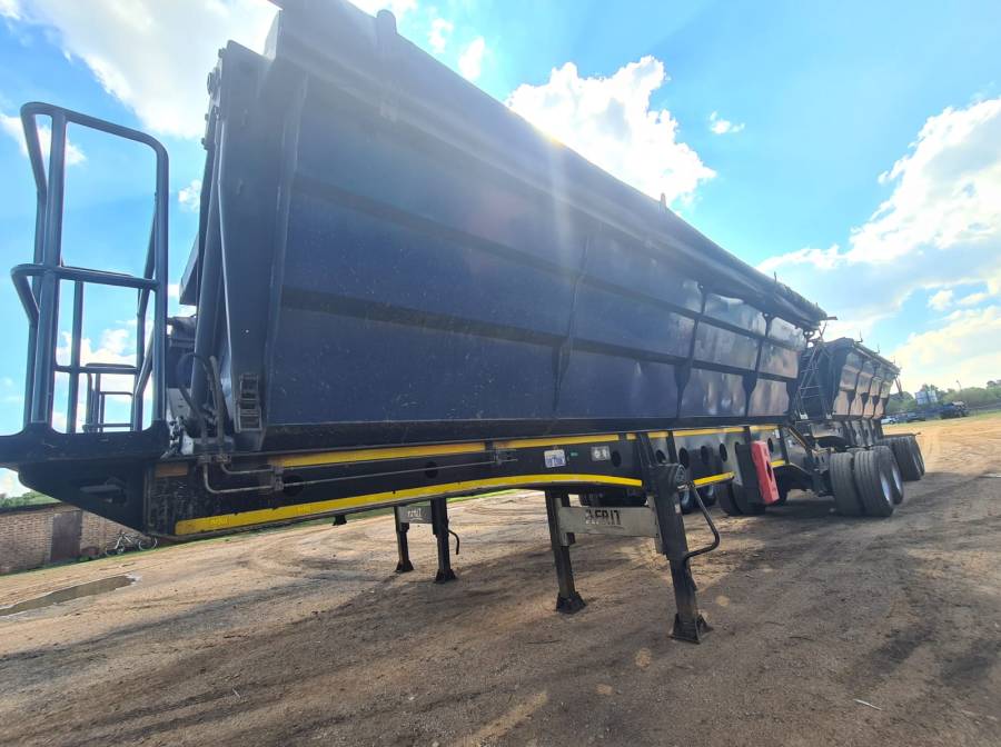 Afrit, Side Tipper Link Trailer, Used, 2019