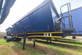 Afrit, Side Tipper Link Trailer, Used