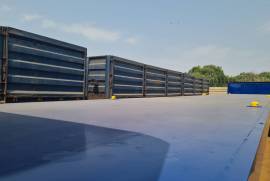 M & P Bodies, Flat Deck Trailer, Used, 2018