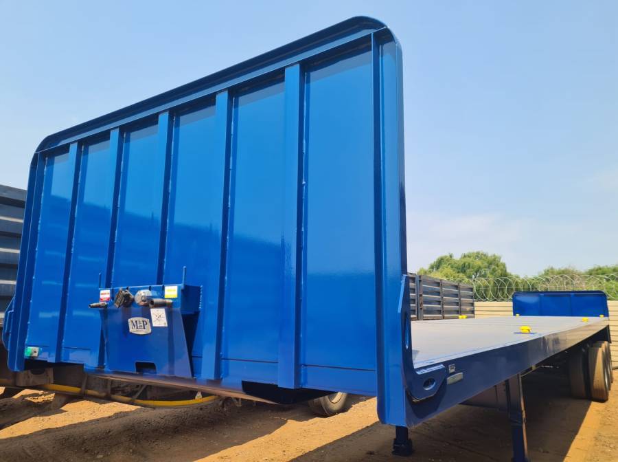 M & P Bodies, Flat Deck Trailer, Used, 2018