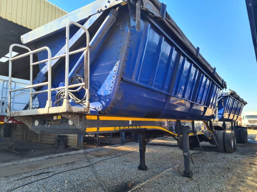 CIMC, Side Tipper Link Trailer, Used, 2021