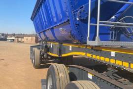 CIMC, Side Tipper Link Trailer, Used, 2021