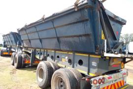 Afrit, Side Tipper Link Trailer, Used, 2016