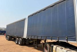 SA Truck Bodies, Tautliner Trailer, Used, 2011
