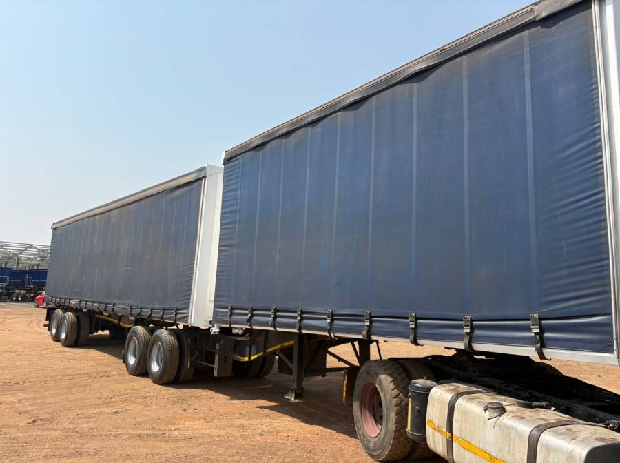 SA Truck Bodies, Tautliner Trailer, Used, 2011