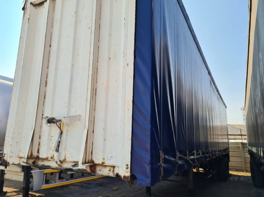 SA Truck Bodies, Tautliner Trailer, Used, 1999