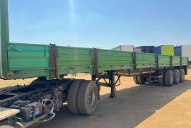 SA Truck Bodies, Dropside Trailer, Used, 1995