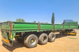SA Truck Bodies, Dropside Trailer, Used, 1995