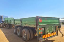 SA Truck Bodies, Dropside Trailer, Used, 1995