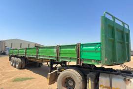 SA Truck Bodies, Dropside Trailer, Used, 1995
