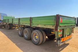 SA Truck Bodies, Dropside Trailer, Used, 1995