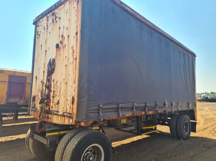 Hartland, Tautliner Trailer, Used, 1984