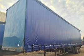 TEE, Tautliner Trailer, Used, 1990