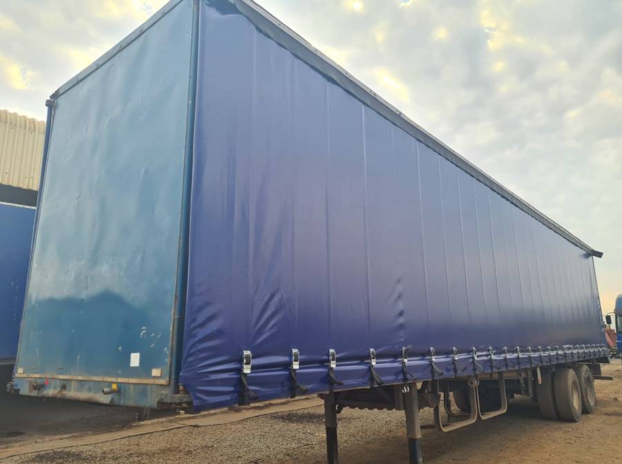 TEE, Tautliner Trailer, Used, 1990