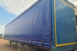 TEE, Tautliner Trailer, Used, 1990