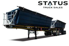 Afrit, 45M³ Interlink Side Tipper Trailer, Side Tipper Link Trailer, Used, 2021