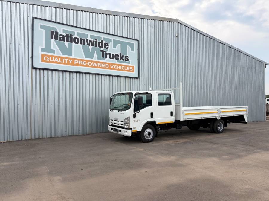 Isuzu, NPR400, 4x2 Drive, Dropside Truck, Used, 2016