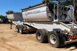 Alutip, 2021 Alutip, Side Tipper Link Trailer, Used, 2021